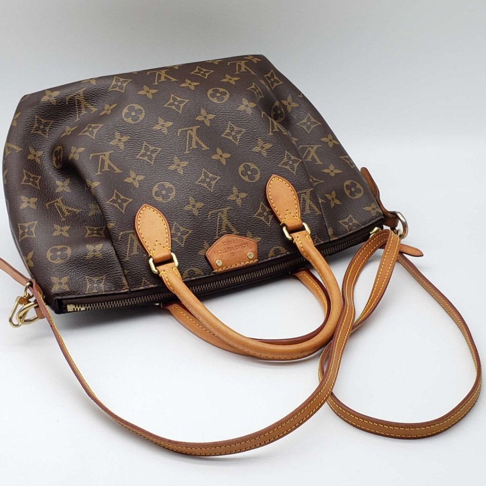 100% Authentic Louis Vuitton Turenne PM Monogram Tote Bag #0895 - Picture 6 of 16